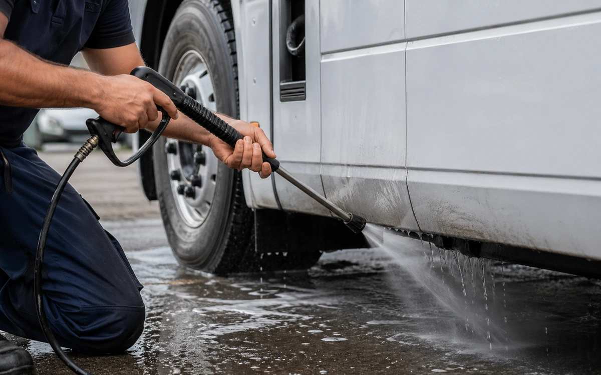Fleet washing contractor